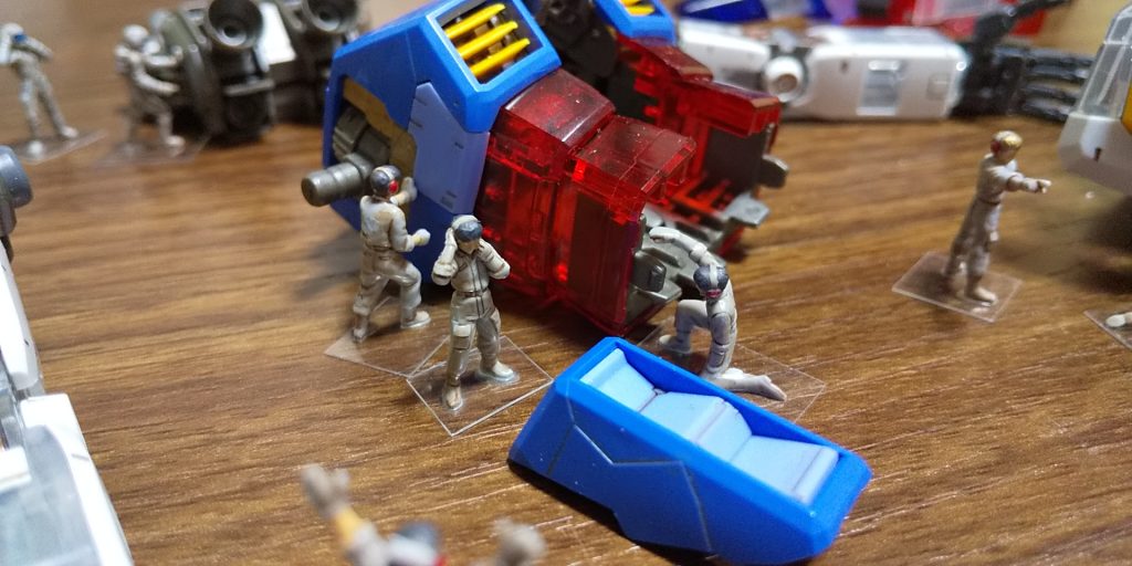 ヘッドホンは赤色。
チームごとに分けたい。