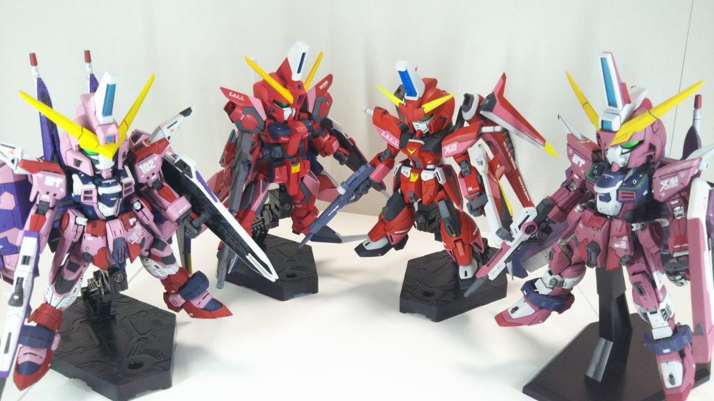 最後にアスラン機集結ショット