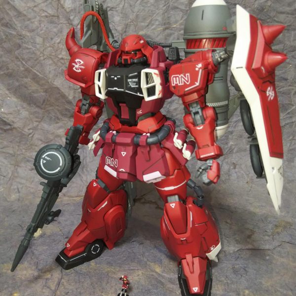 1/100MGガナーザクウォーリアルナマリアホークカスタム