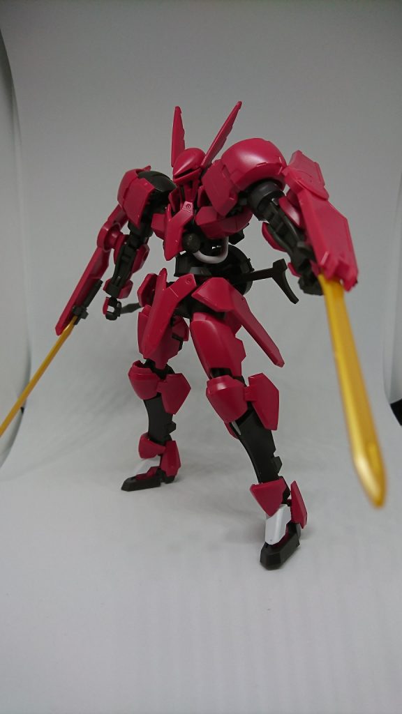 まず、パチ組みにてキット作成し塗り分け等の確認をしました
思っていたより赤だ、ピンクじゃないですね
塗り分けしやすいキットの作りしてます
塗装の練習にもおすすめです！