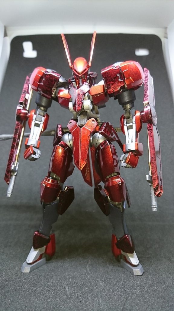 撮影後、間接に油を差すとスムーズに可動するようになりブンドドも大満足です