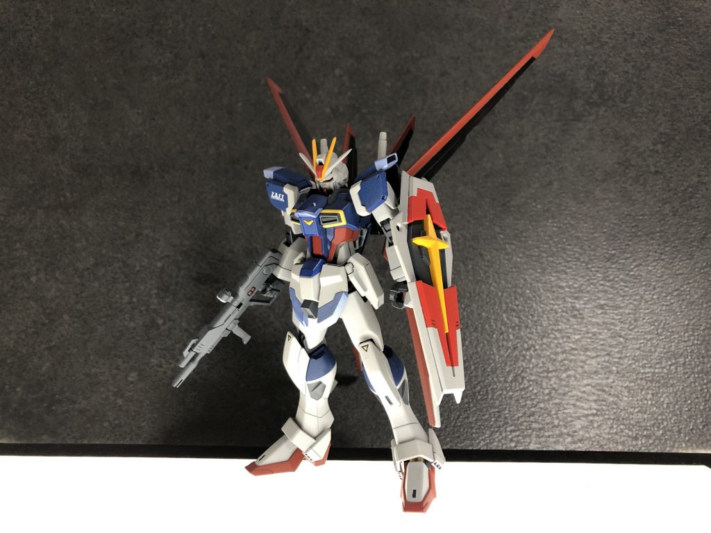 旧HGに比べるとバランスはMGに似ていて本当にイケメンです(*´ω`*)