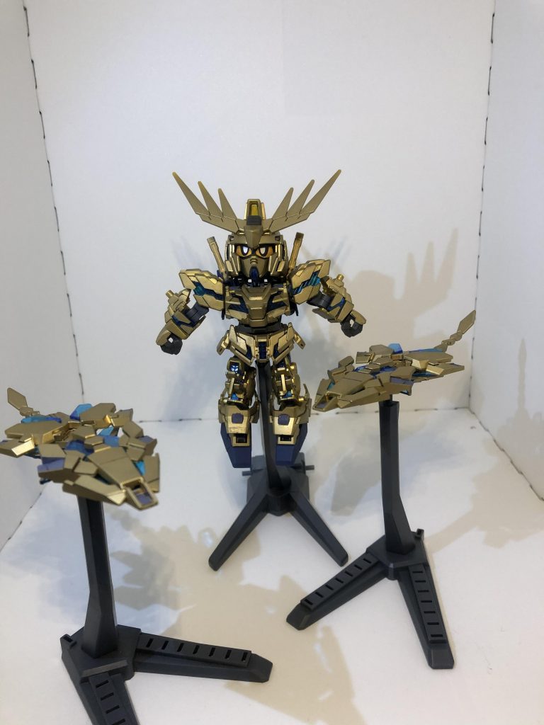 アームドアーマーを飛ばして戦艦を潰してました
思考停止でつや消ししましたが、劇中もっと明るい色だった気がします
なんか渋い感じになってしまった