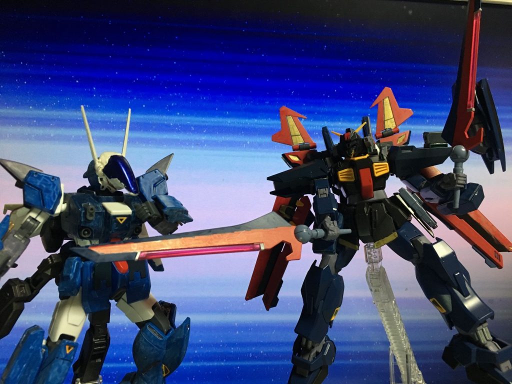 ビームブレイド。大振りになる分威力は高い。