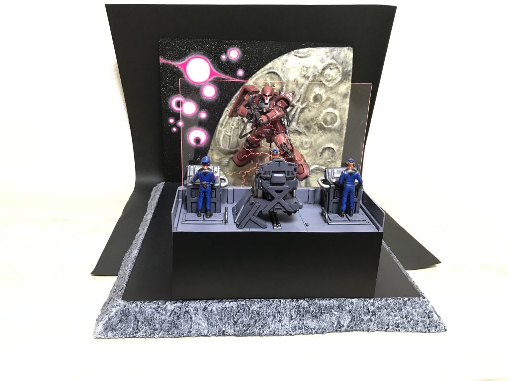 ジオラマの全体像はこんな感じです。