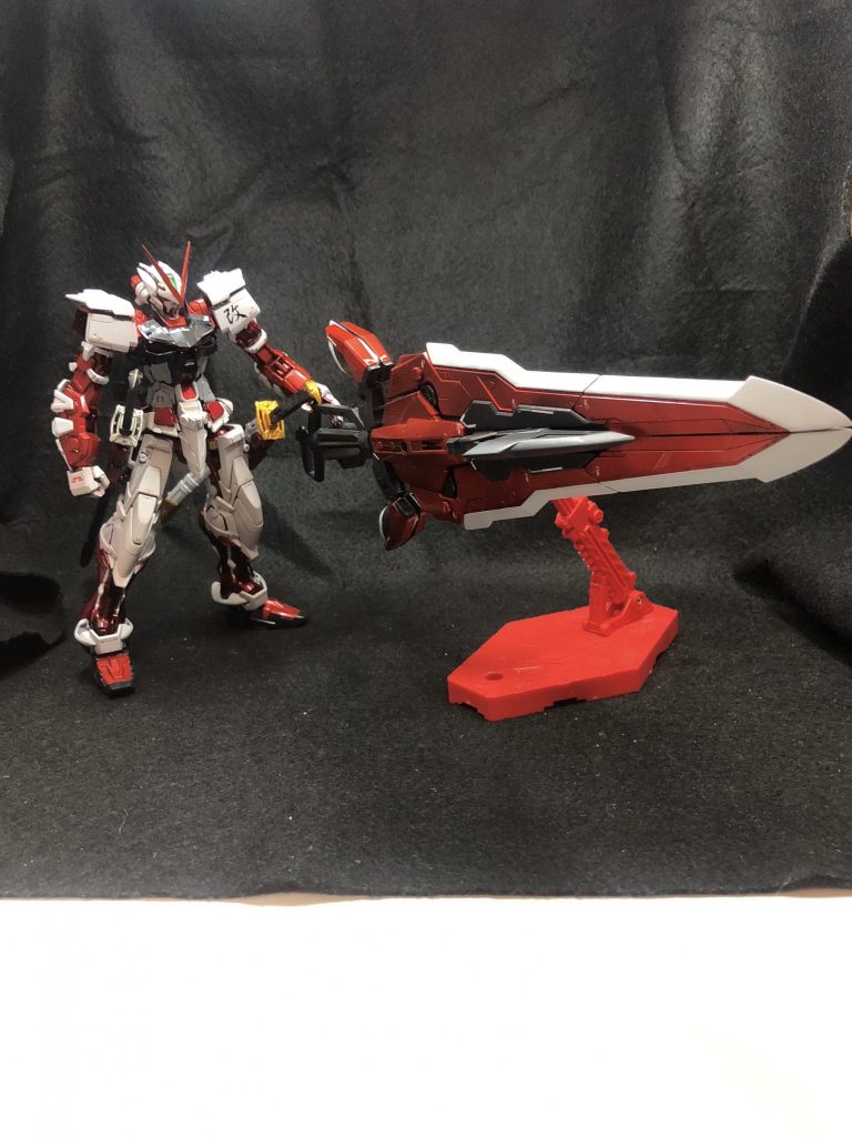 タクティカルアームズⅡLです。

デカすぎて重過ぎて自立するわけもなく・・・。