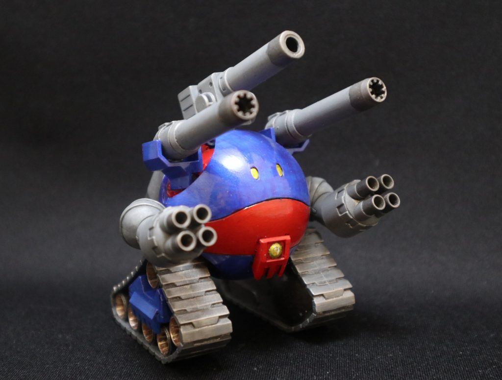 頭部をボールハロに変更して、トリプルキャノンです。