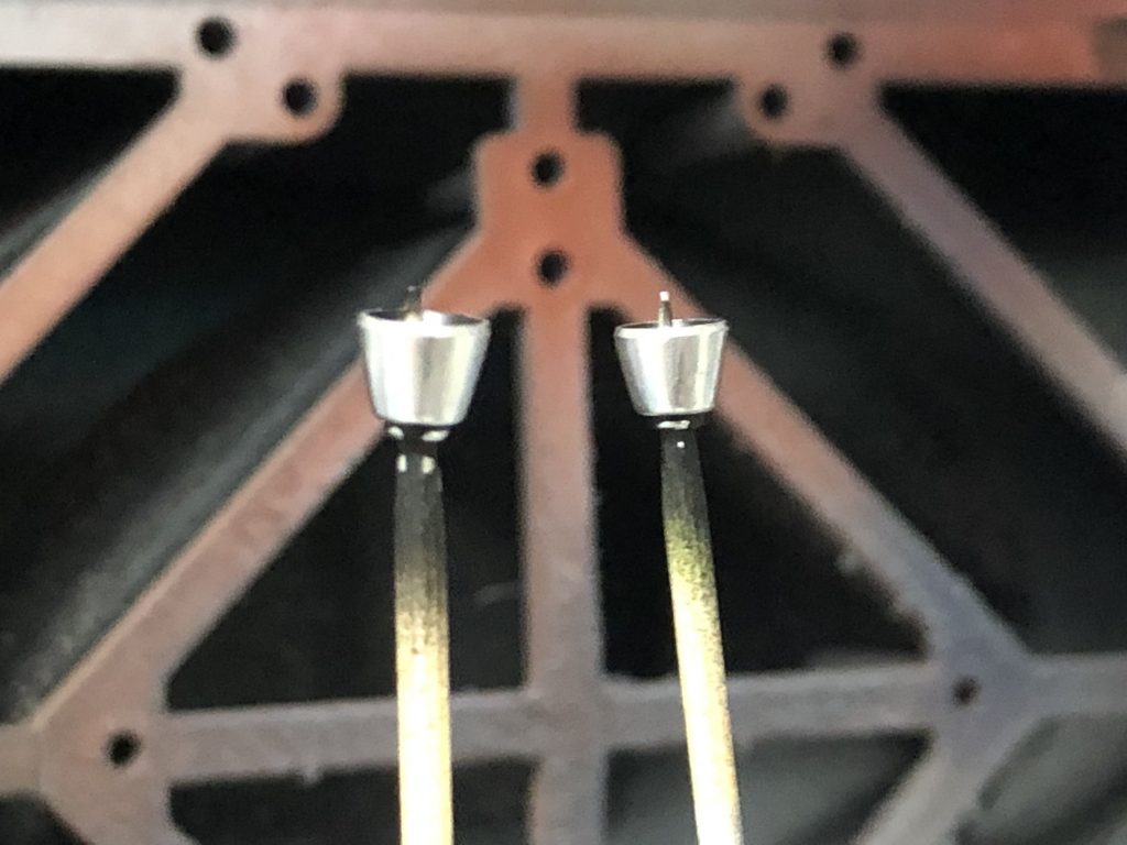 あんまり見えないけどバーニアめっちゃ綺麗に塗れました