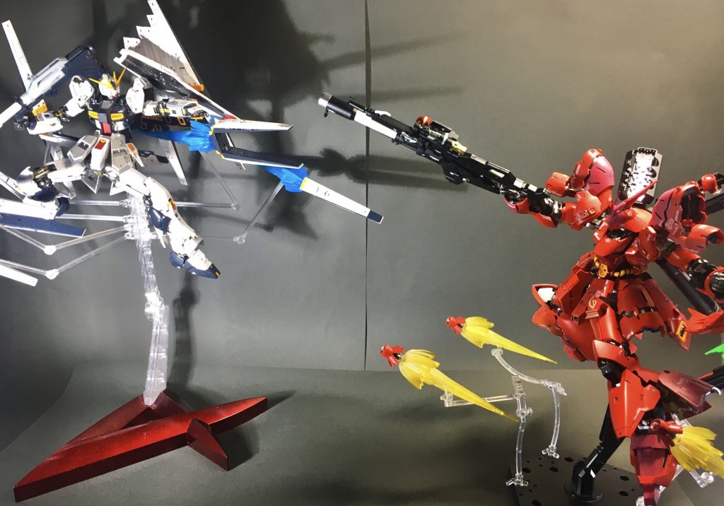 rgνガンダムと
どちらも本当にカッコいいです✨