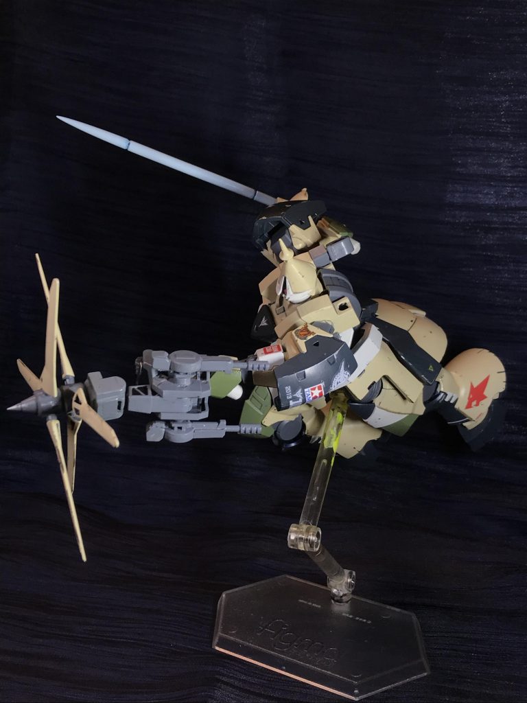 「コアキシャルディスラプション！！」

黄金聖闘士っぽい人が乗ってるのを想像しながら作りました。


台風19号関東抜けましたね。

それではまた。