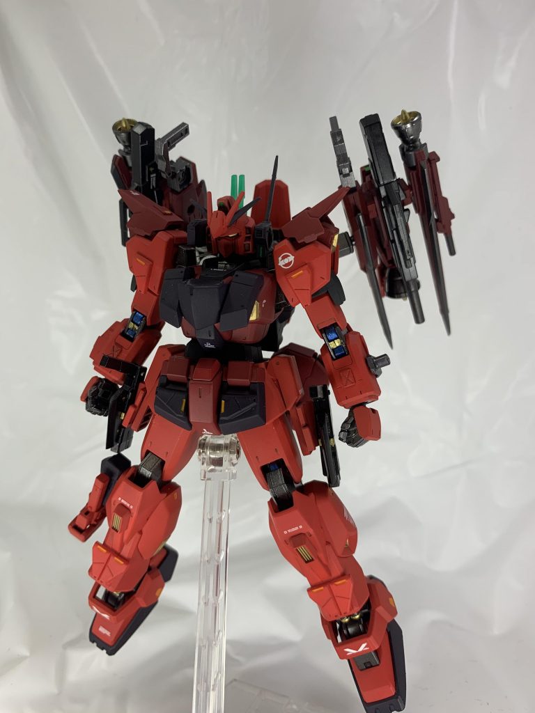 ガンダムマークⅡレッドウォーリア–3枚目/制作者：焼きそばヘッド