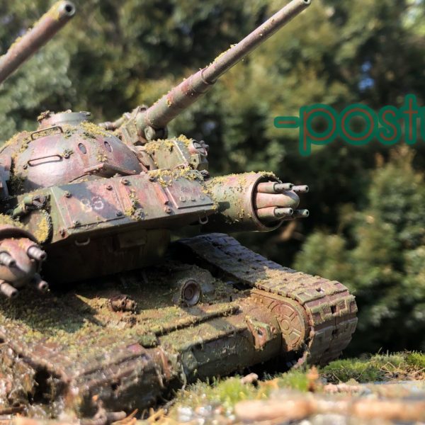 86式対MS特殊戦車　ジオラマ -postwar-