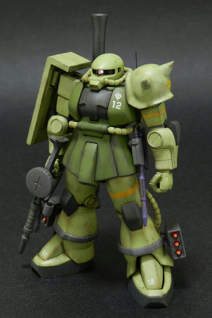 MS- 06J ザク陸戦仕様–3枚目/制作者：スギ