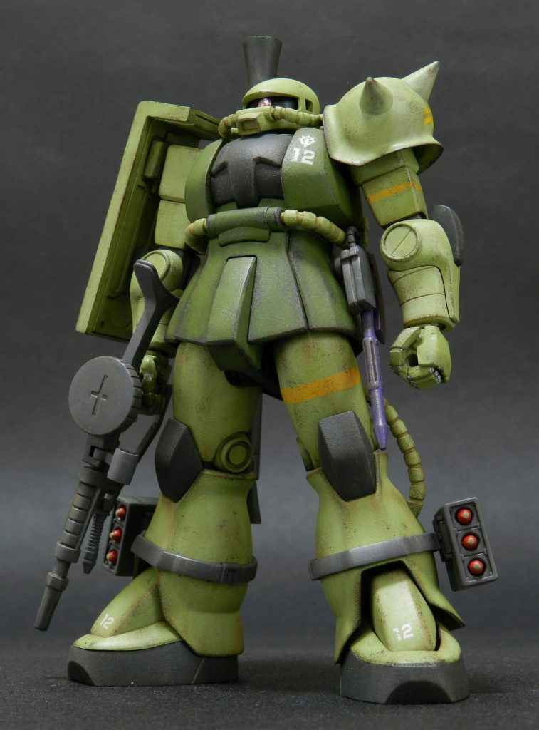 MS- 06J ザク陸戦仕様–9枚目/制作者：スギ