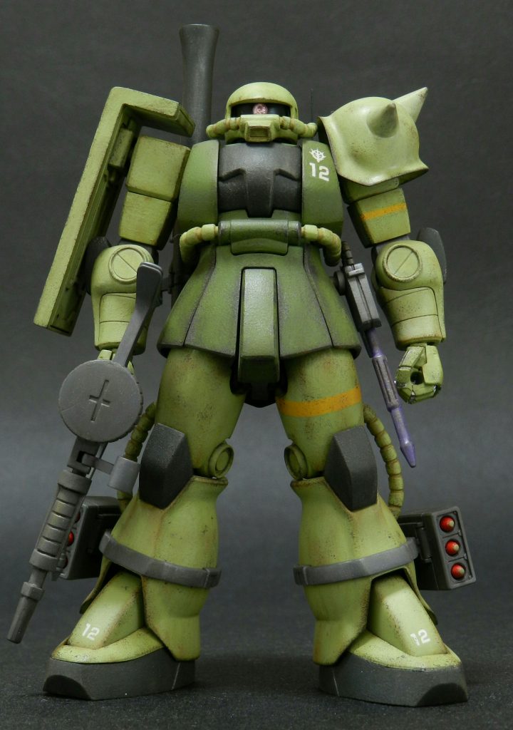 MS- 06J ザク陸戦仕様–4枚目/制作者：スギ