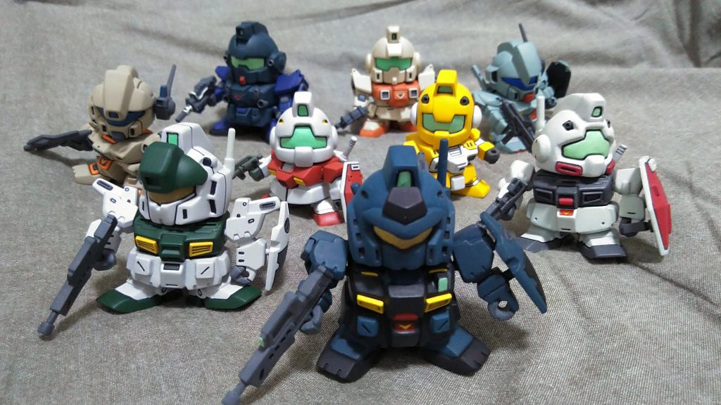 他のジムたちと一緒に。