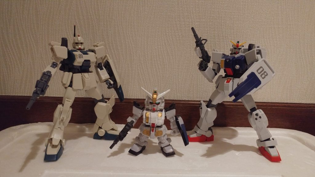 さらに武装を付けた状態でイージーエイトとも比較