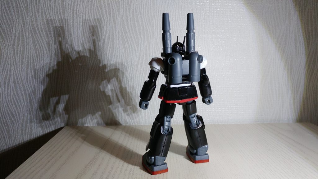 バックパックとキャノンは塗装せず、そのまま使用しました。