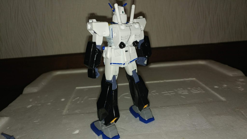 背面は、バックパックにスミ入れと部分塗装した以外、特に手を加えてません。