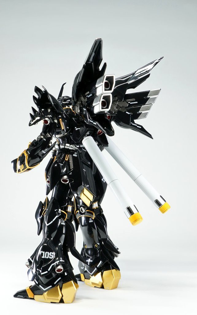 MG シナンジュ 塗装済み 完成品 黒 騎士 ブラック ガンプラ シナンジュ 黒騎士｜toshi-zouさんのガンプラ作品｜GUNSTA
