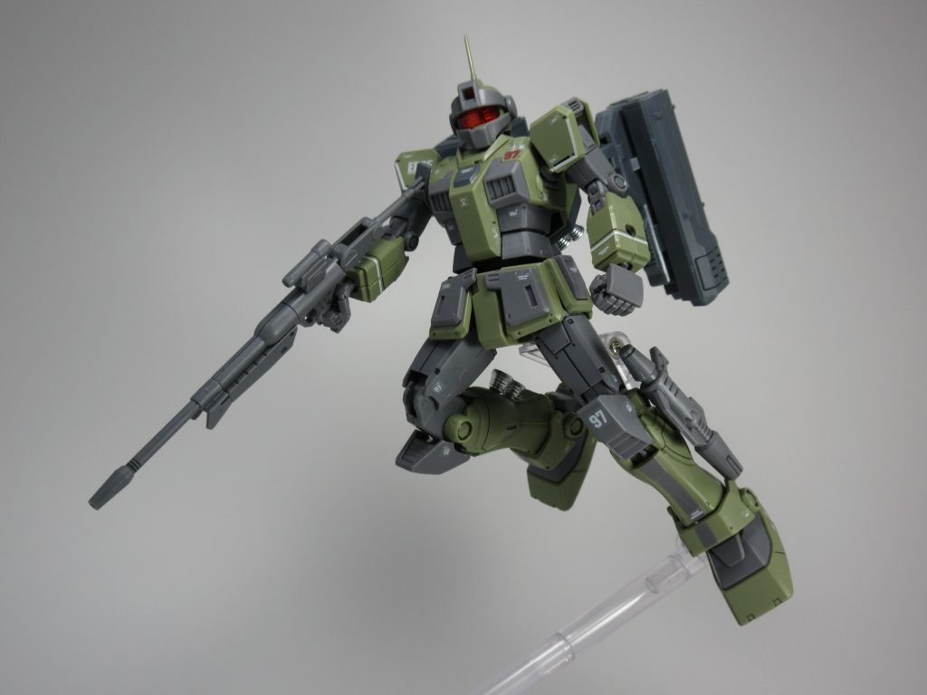 HG 1/144 ジム・スナイパーカスタム–4枚目/制作者：萩原悠