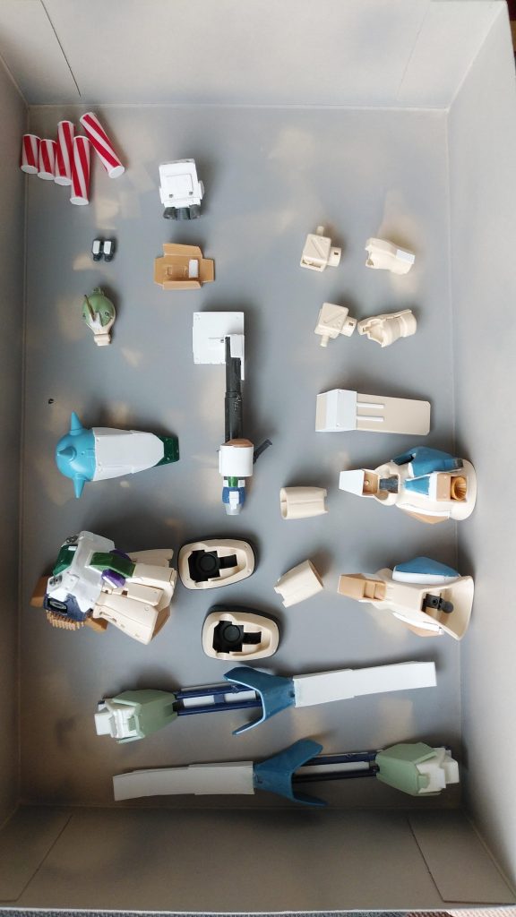 工作したところ。初めて全身に手を加えましたの。ふいーっぷ( ̄。 ̄;)