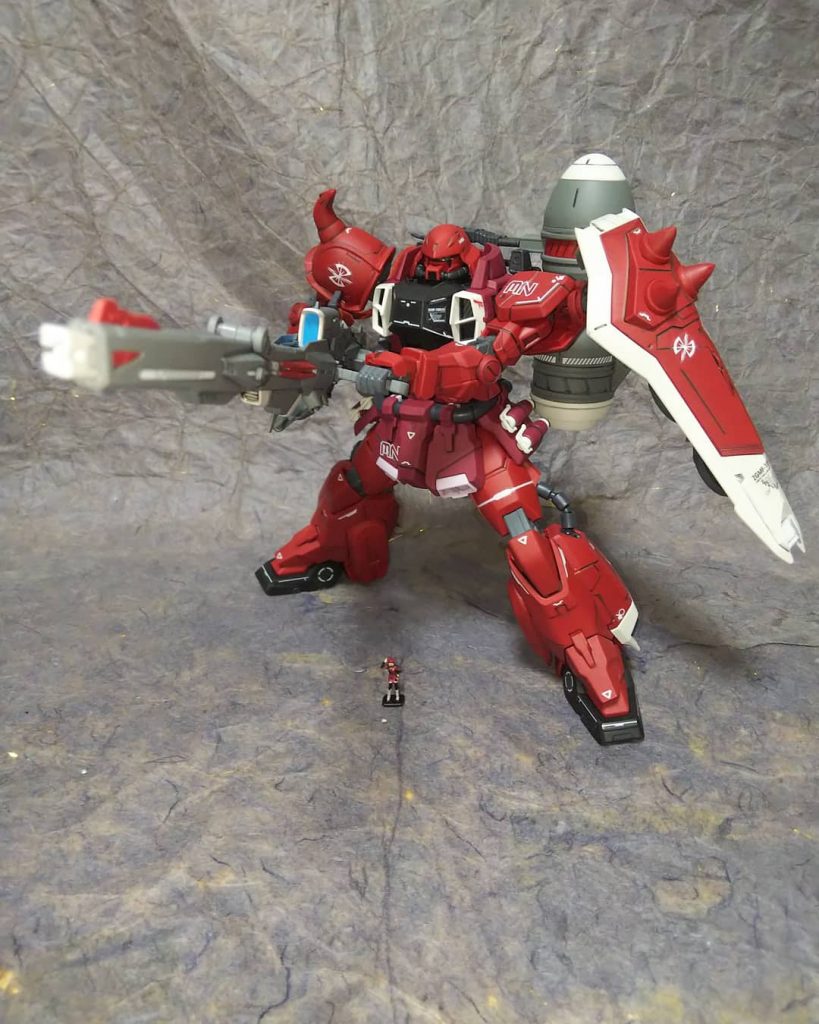 ガナーウィザード射撃姿勢