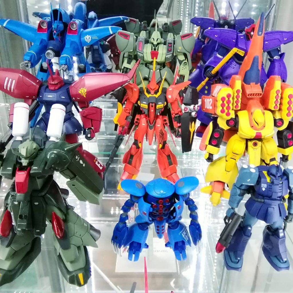 アクシズMSも9体目(*´･ω･｀)b。コツコツ制作シテイキマス。