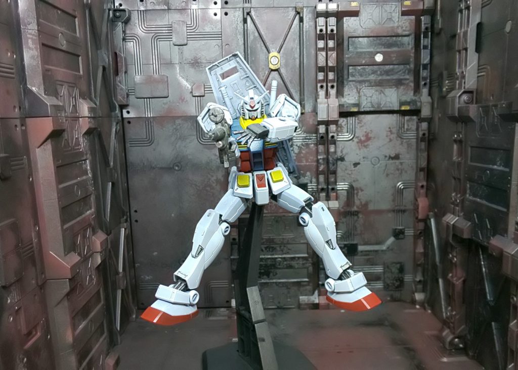 正面ライフル構え