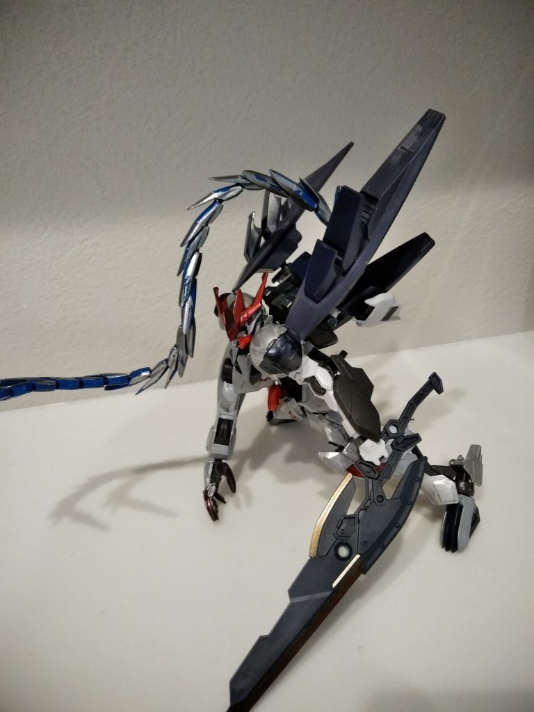 マーズフォーウエポンはリライズ第3話から刀身をレッド系で塗装の簡単フィニッシュ!炎と氷の武器を使用しますかね!