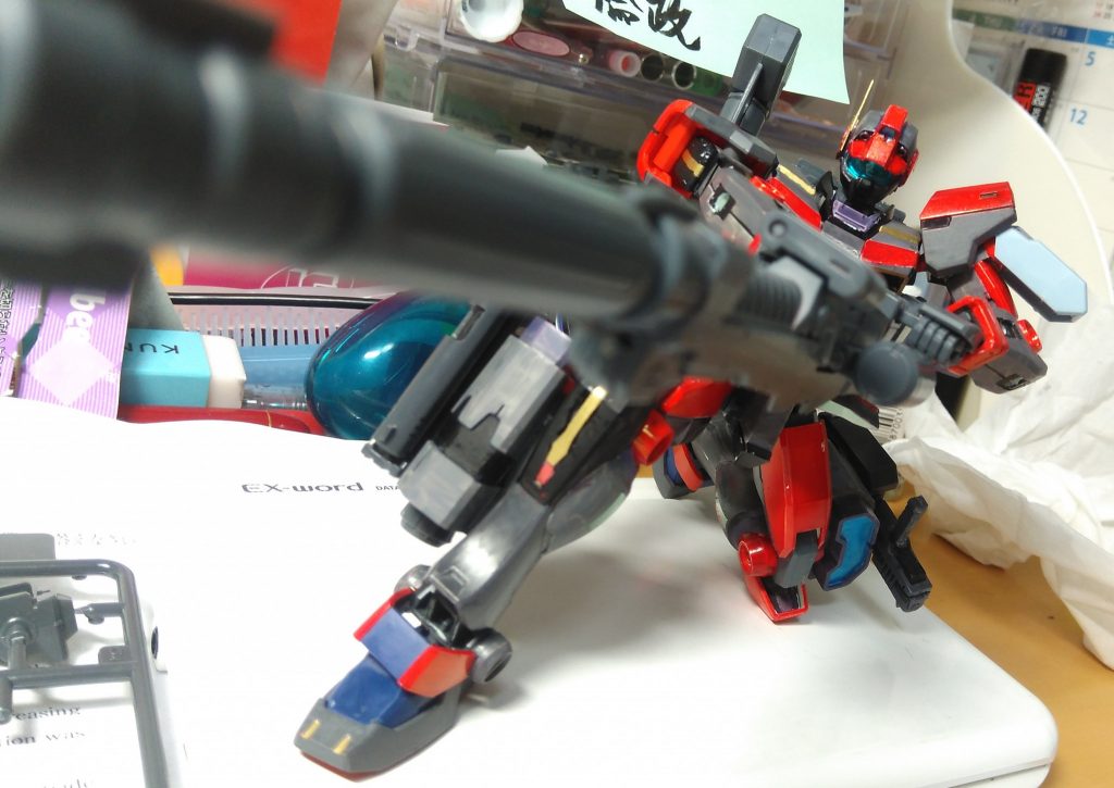 メガビームランチャーが放てます。溜め時間クソ長そう。