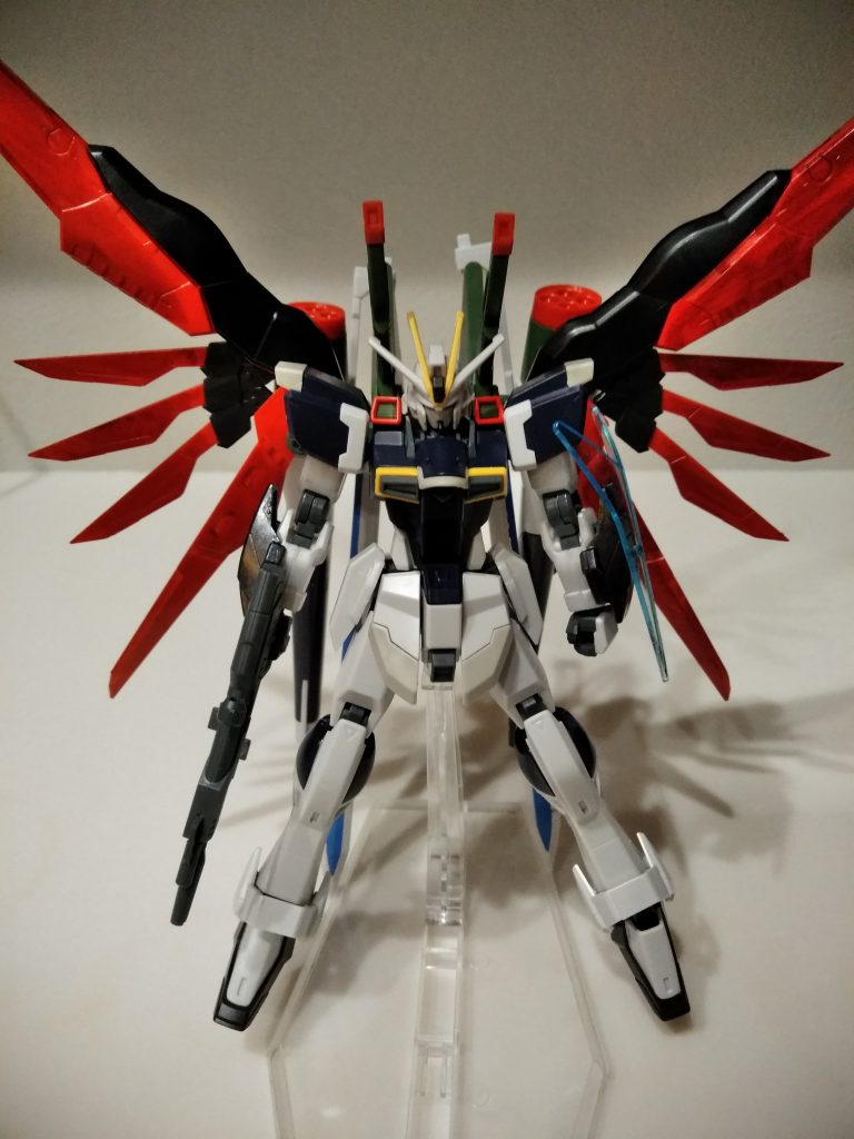 レールガン展開
ビームライフルとシールド展開