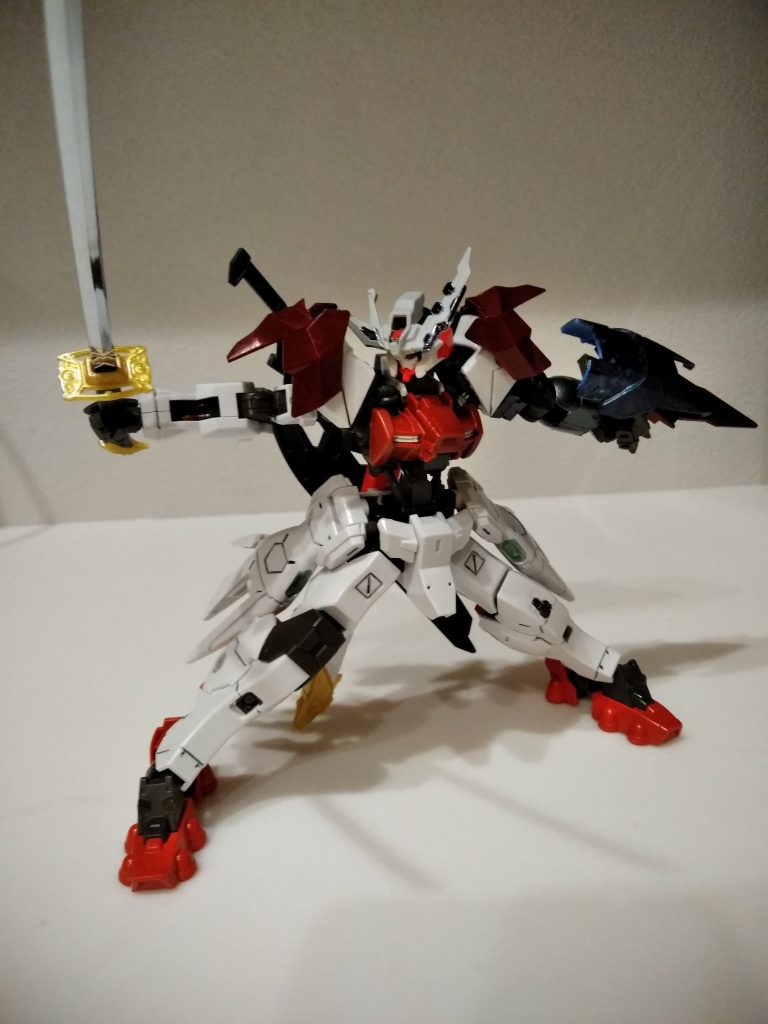 RGのガーベラストレートを装備してみました