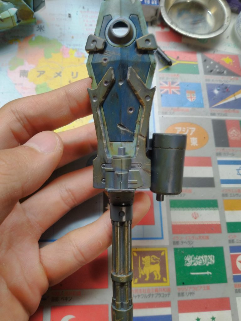 シールドガトリング。バレルのサビた感じはお気に入りです。