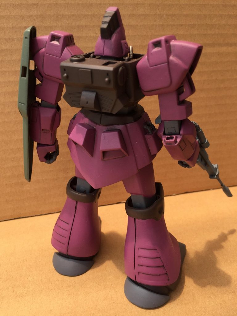 背面ちょい上から。