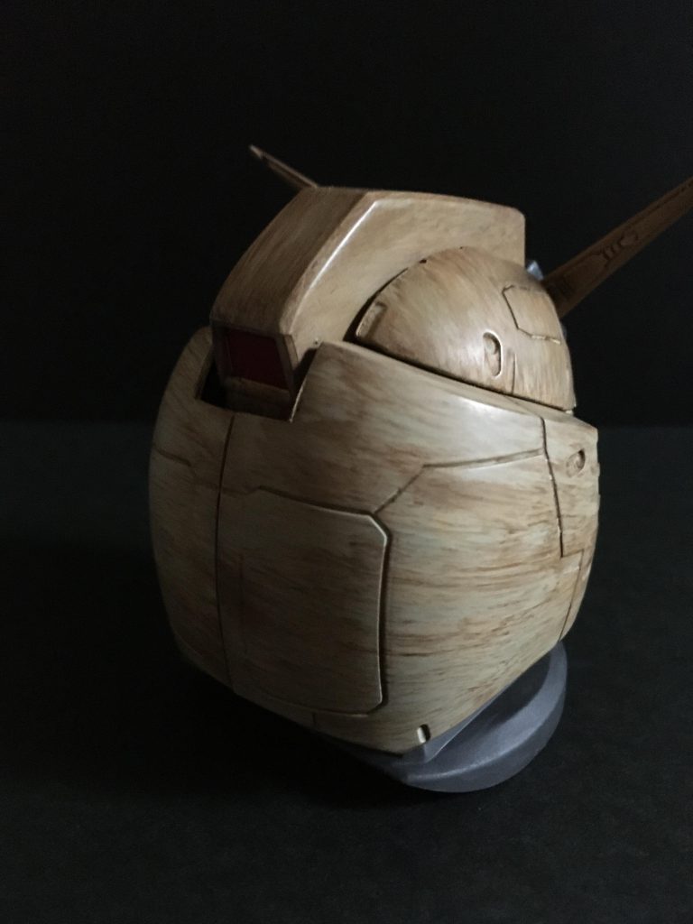 もう少し鋳造部分を増やしても面白かったかもしれません、まだ3つあるので(白目)そのうち再チャレンジしてみます。ちなみにこれの元はFAガンダムヘッド！