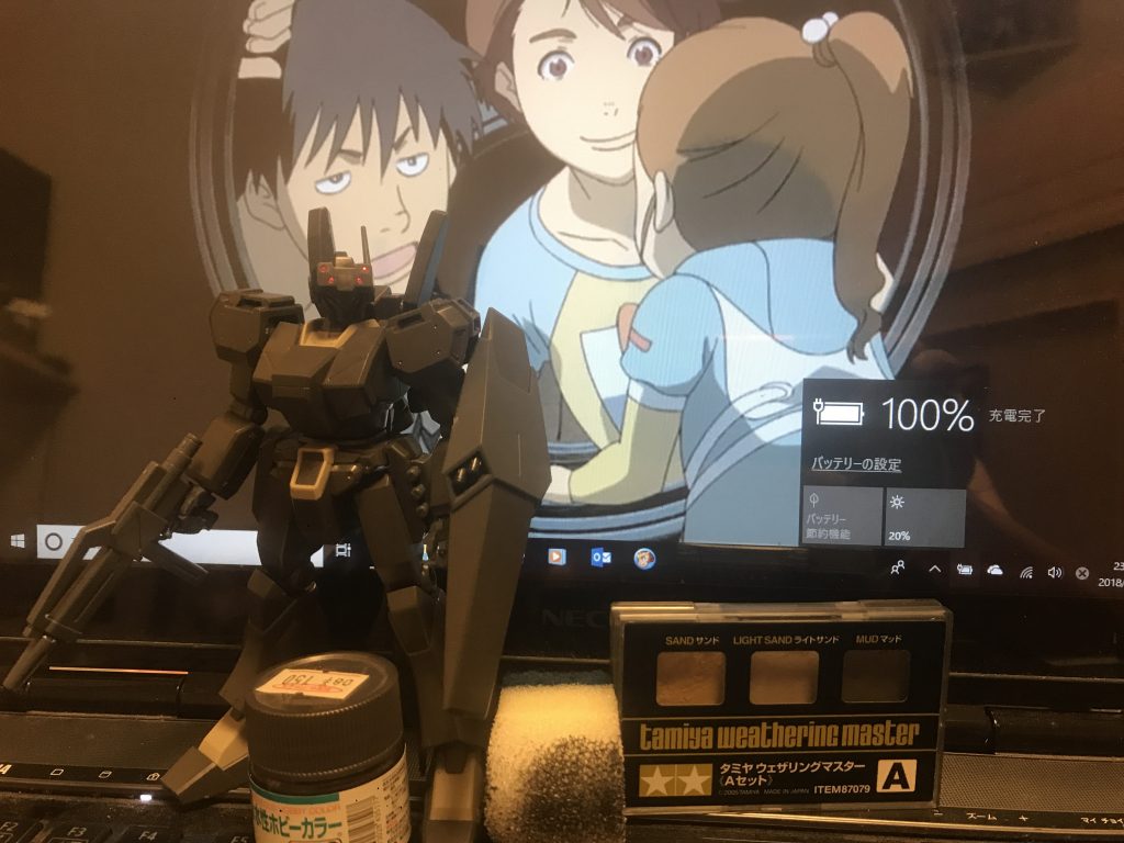 パチパチ組んで　汚しを楽しむ！