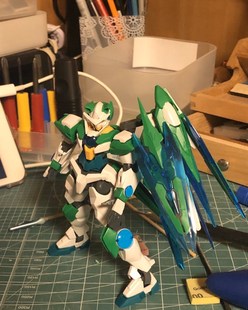 ガンダムダブルオーシアクアンタ オルタナティブ Naraさんのガンプラ作品 Gunsta ガンスタ