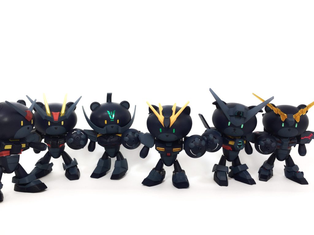 みんなベアバックラー装備だっ
チナッガイ委員長長官、PGガンダム・スターチャイルド砲の使用許可を！