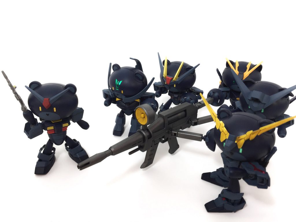 エネルギーチャージ120％フルコンプリート！

一撃必滅ガンスタキャノン、ラストシューティン！！




ぎょわー！どっかーーん！！！




最終兵器PGガンダム・スターチャイルド砲、略してガンスタ砲により敵は粉みじんに吹き飛んだ。
この後の不思議パワーで敵が巨大化する設定はこの世界では無しだ。いいね？