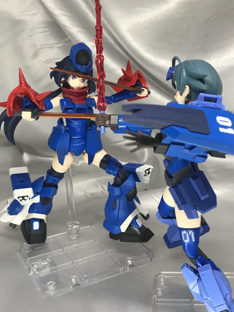 最初はBD二号機にしようとしたのですが、やはり対峙するならこっちだし、自分自身イフリート改が好きなのでこちらにしましたが、作ってて楽しかったし、めっちゃ気に入りました！