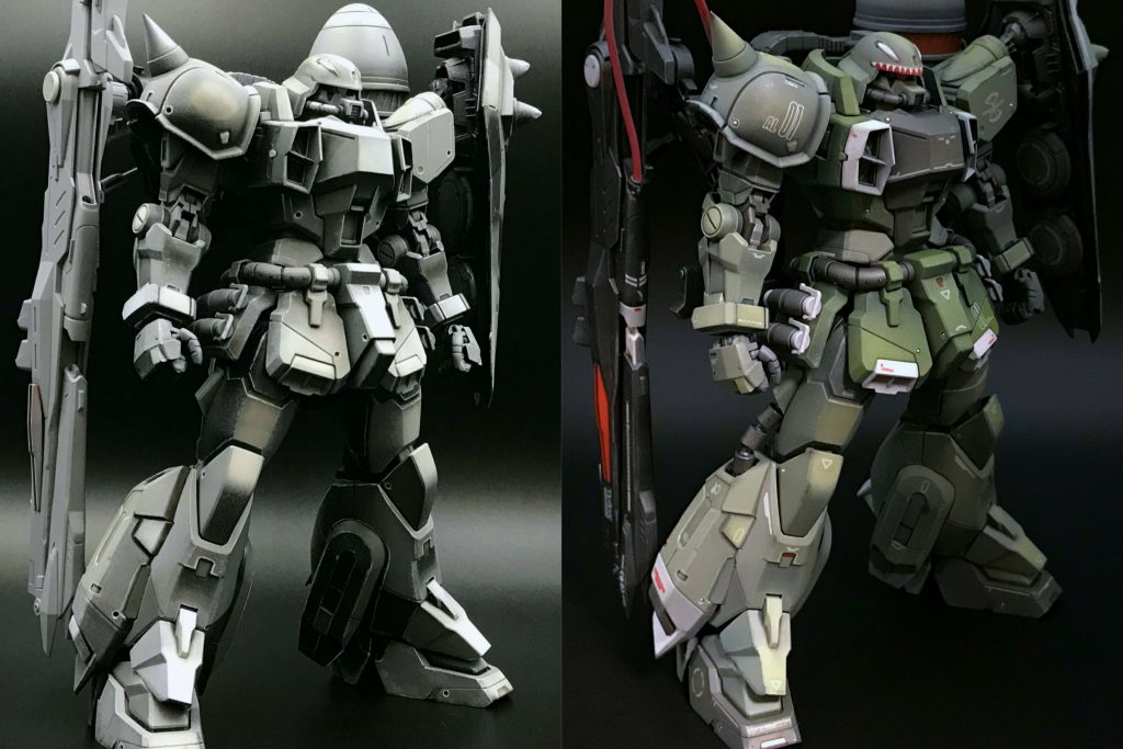 MGガナーザクウォーリア–2枚目/制作者：@omaenogunpla
