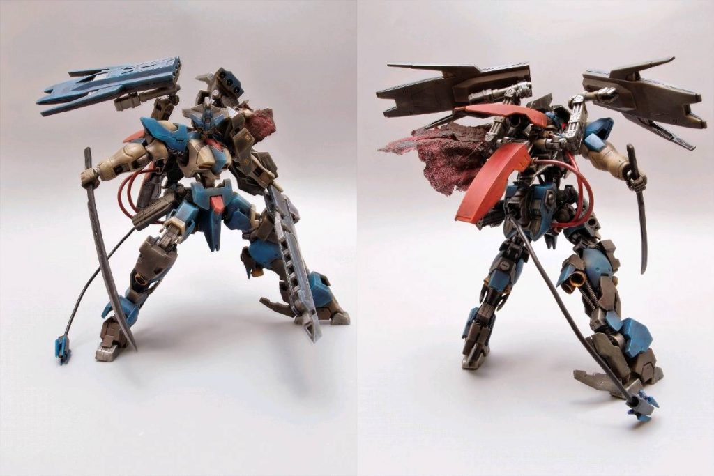 戦闘支援AI《Hermit of pendulum》(通称ハムペン)を起動した形態、トルネードフォーム。バインダーが肩上まで跳ね上がり、MAのワイヤーユニットを転用したドリルアンカーが尻尾のように伸びる。脚先が前後反転して重心が上がり地上機動性を高める。