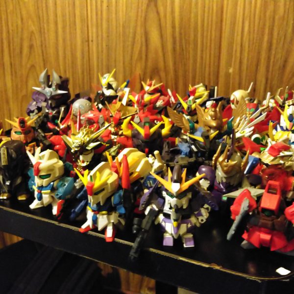 大量の元祖SDガンダム