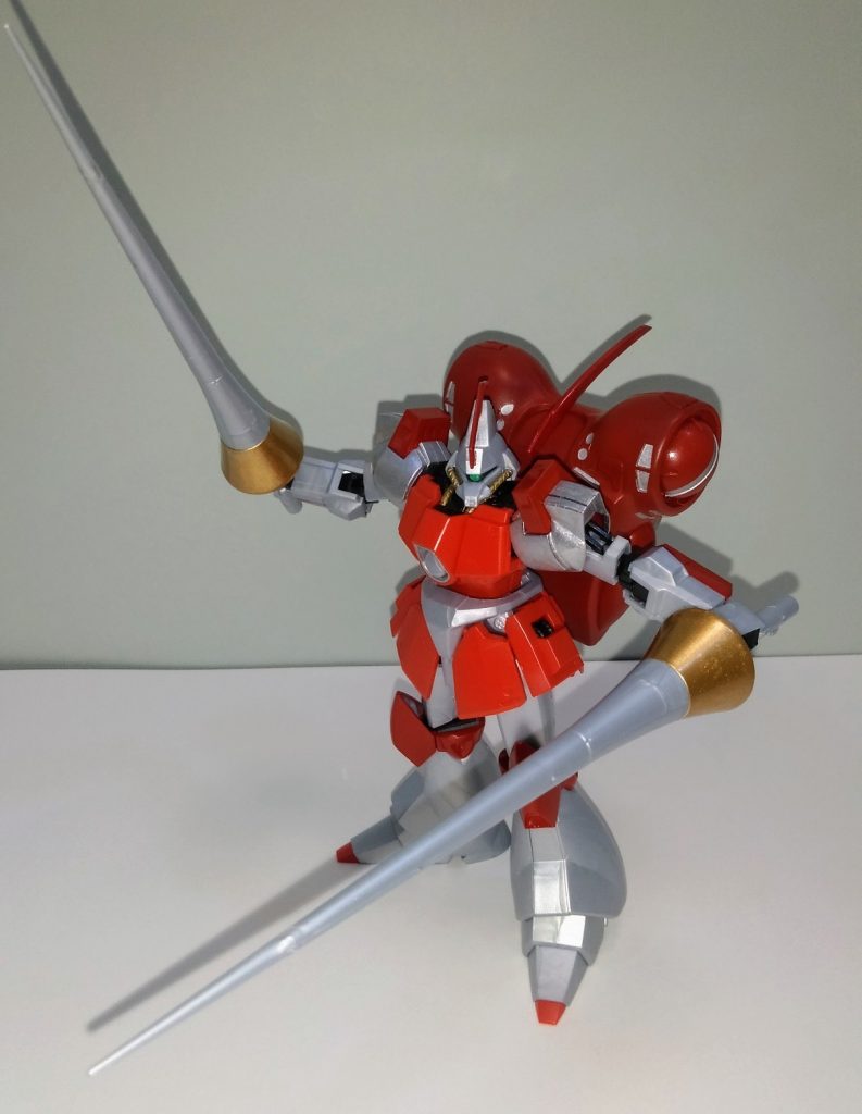 ミリィ・ジーナ機
ランスチャージからの近接がメイン
バックパックのカウンターウェイトも使用