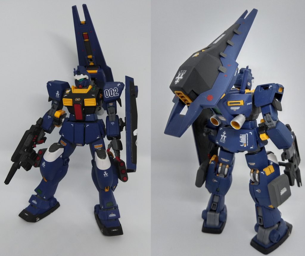 ジムⅡ改高機動型全体図です。