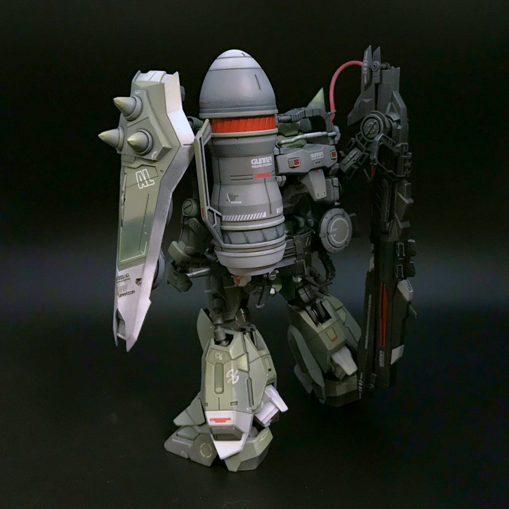 MGガナーザクウォーリア–4枚目/制作者：@omaenogunpla