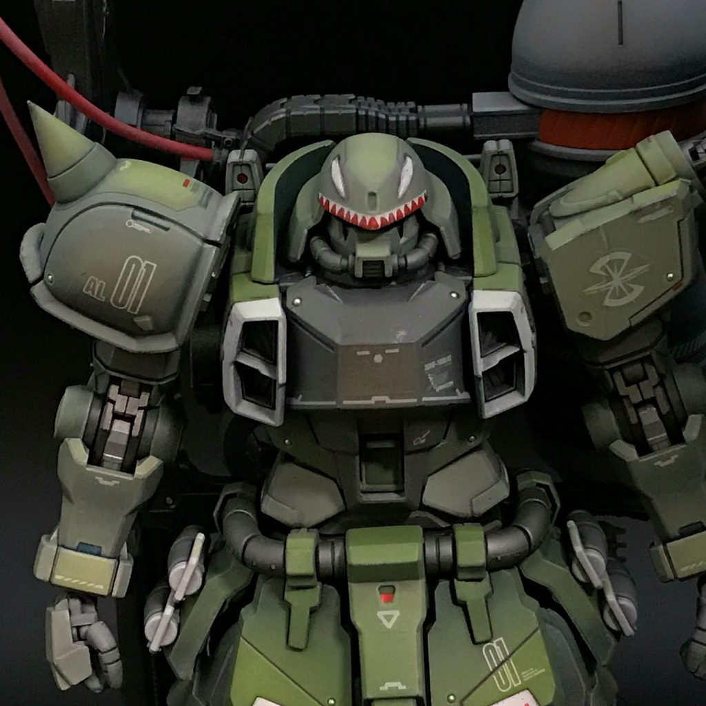 MGガナーザクウォーリア–5枚目/制作者：@omaenogunpla