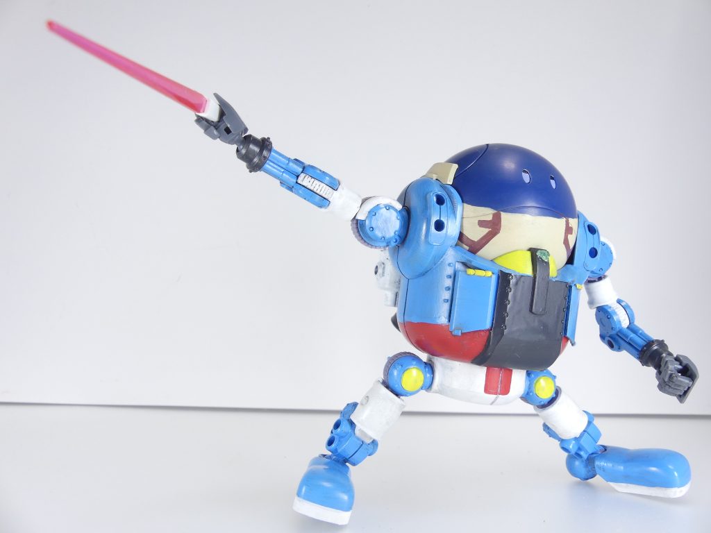 勿論武器を持たせれば作中の活躍を再現できるぞ(写真は「Re:RISE」1話のイメージです)。