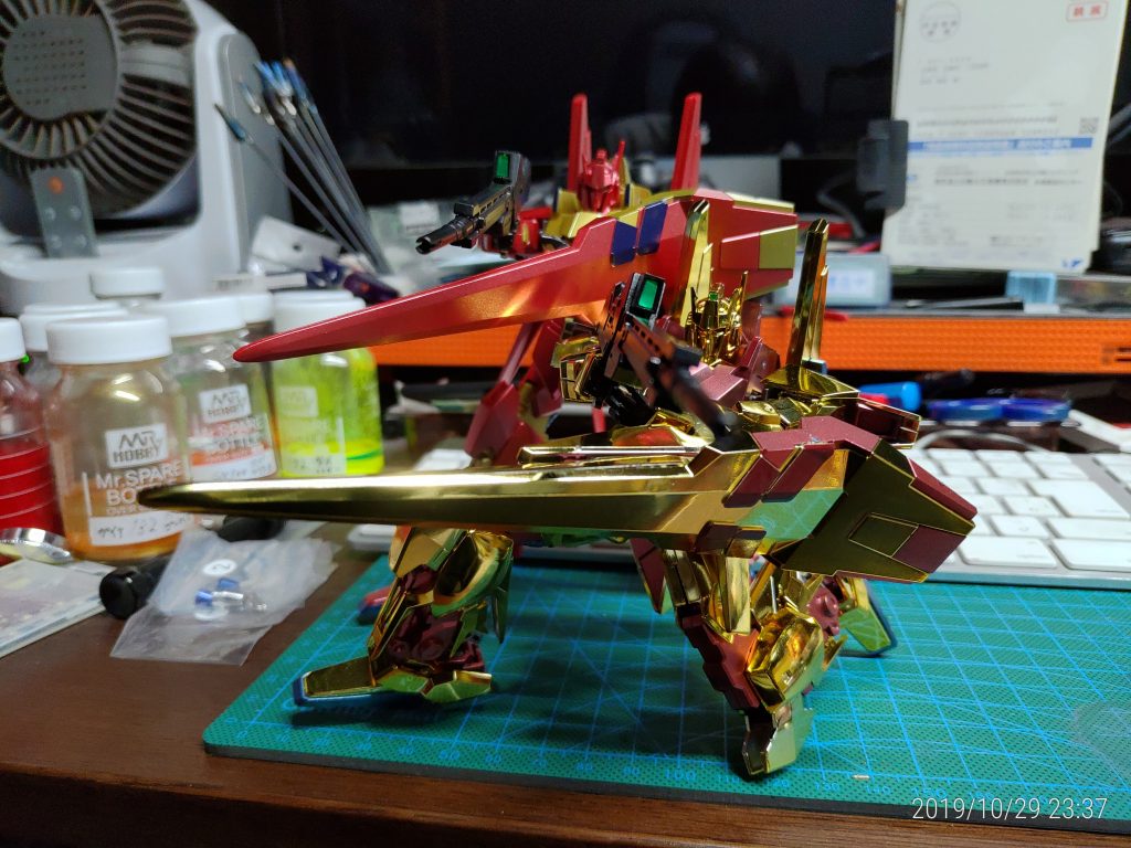 デルタガンダム金ぴか＆真っ赤–2枚目/制作者：taktak